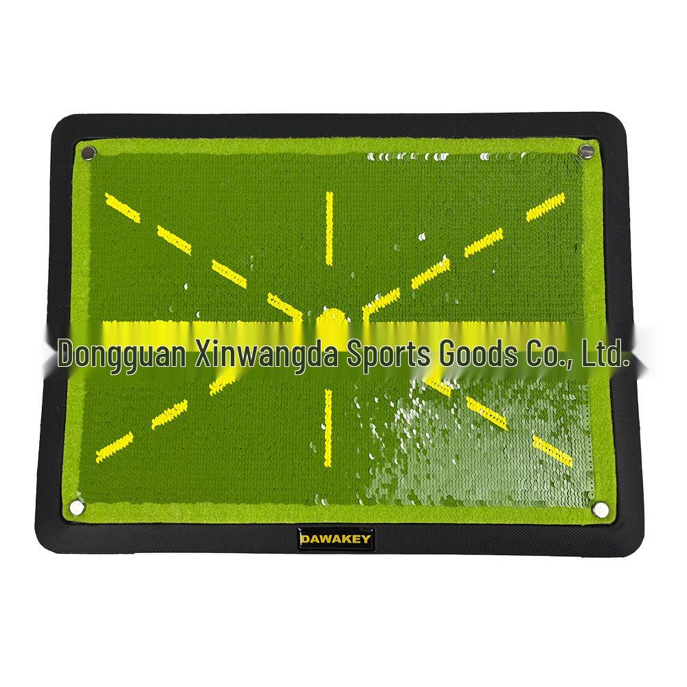 Premium Golf Swing Practice Mat: Track Ball Trajectory Indoor/Outdoor
