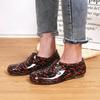 Fashion Low-Top Shallow Waterproof Women's Shoes Kitchen Anti-Slip Reinforced Cotton Fleece Boats Shoes Rain Boots 2025
