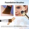 BEILI Sıvı Krem Kozmetik Yüz Kapatıcı Makyaj Fırçaları Karıştırma için Vakıf Makyaj Fırçası Profesyonel
