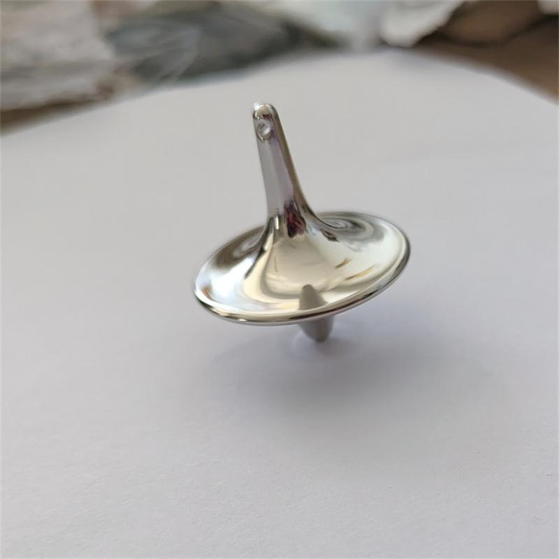

Metal Top Spinner Desk Fidget Toy Spinner Good Balance Desktop Toy For Teens Adults Gifts Stress Anxiety Adhd Relief Figets Toy