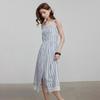 Chuyu Women's Floral Print Summer Suspender Dress