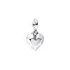 Me Faceted Heart Mini Charm 3D Creative Diy Bead Women Charm Red 792305C00
