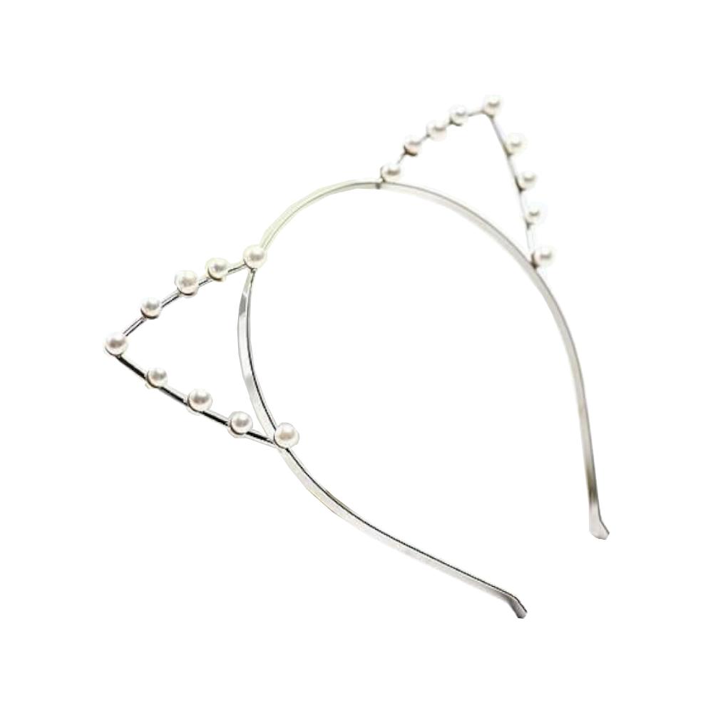 Rhinestone Cat Ear Headband Kitten Pet Play  Accessories Headbands