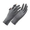 Sun Protection Gloves UV Proof Thin Summer Anti Slip Breathable Sunshade Driving and Riding Touch Screen Ice Silk Gloves for Men and Women