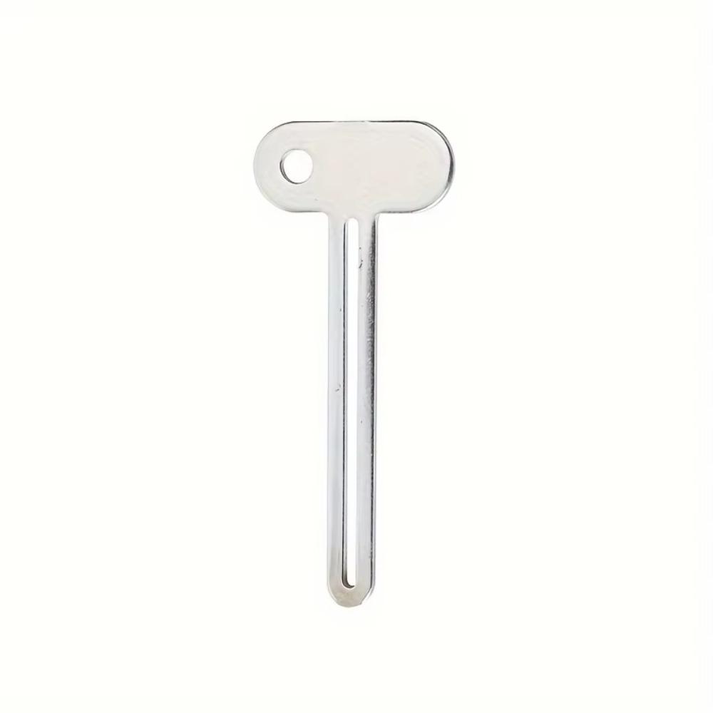 6PCS Metal Toothpaste Tube Squeezer Multifunctional Wear-resistant Manual Toothpaste Dispenser with Keychain Hole High Hardness