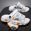 Fashion Men's Outdoor Indoor Thick Bottom Slippers Male Students Walking Casual Sandals Water Shoes