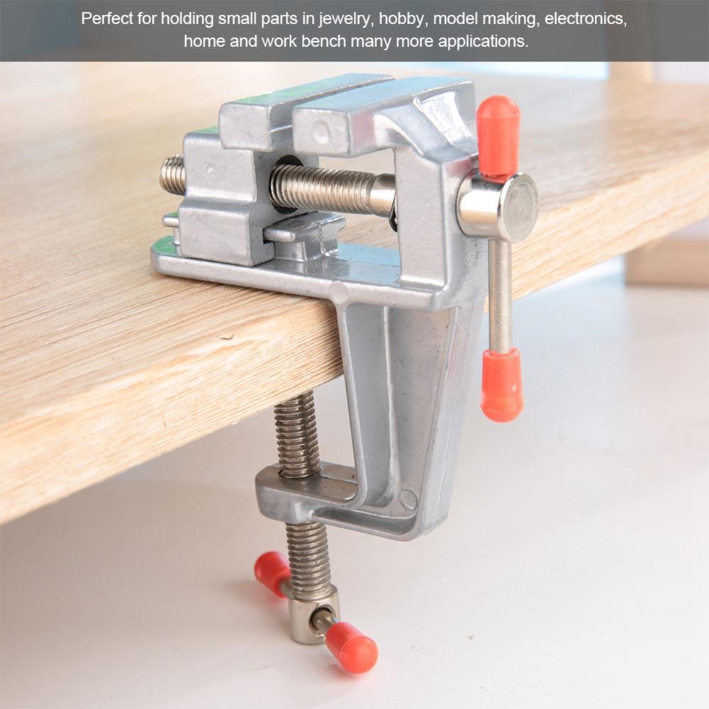 Mini Size Universal Table Clamp Small Bench Vise Bench Clamp Generic Portable Work Vise  DIY Repair