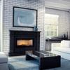 Steel fireplace KRATKI NADIA 14 kW Ø 200 Lift-up