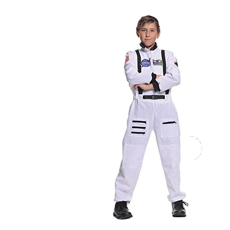 And Orange Unique White Space Suit Costume For Children And Adults Ideal For Themed Events