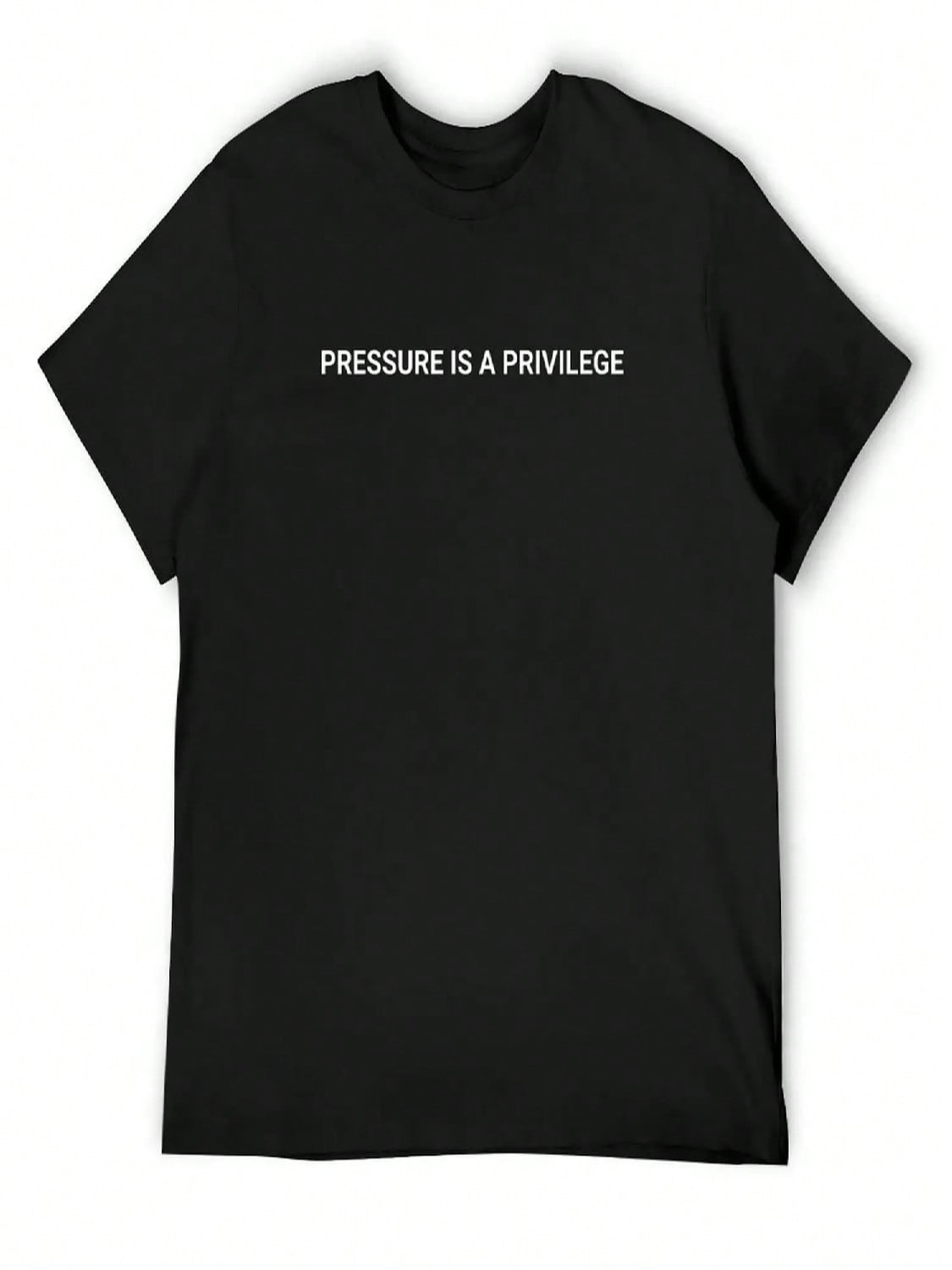 Pressure Is A Privilege T-Shirt Funny T-Shirt Louboutins Customizeds unisex White T Shirts S разноцветный