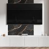 Self-Adhesive Vinyl Flooring With Graphics For Kitchen 100x50 Cm Elegant Marble with Veins