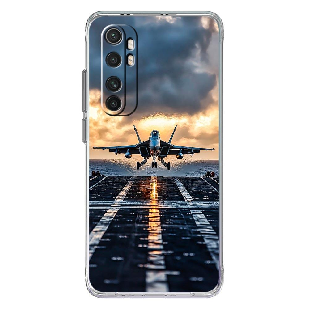 Phone Case For Xiaomi Mi Poco X7 X6 X5 NFC X3 F7 Ultra F6 Pro F3 15 14T 14 13T 11 12 13 Lite Cover Aircraft Helicopter Airplane