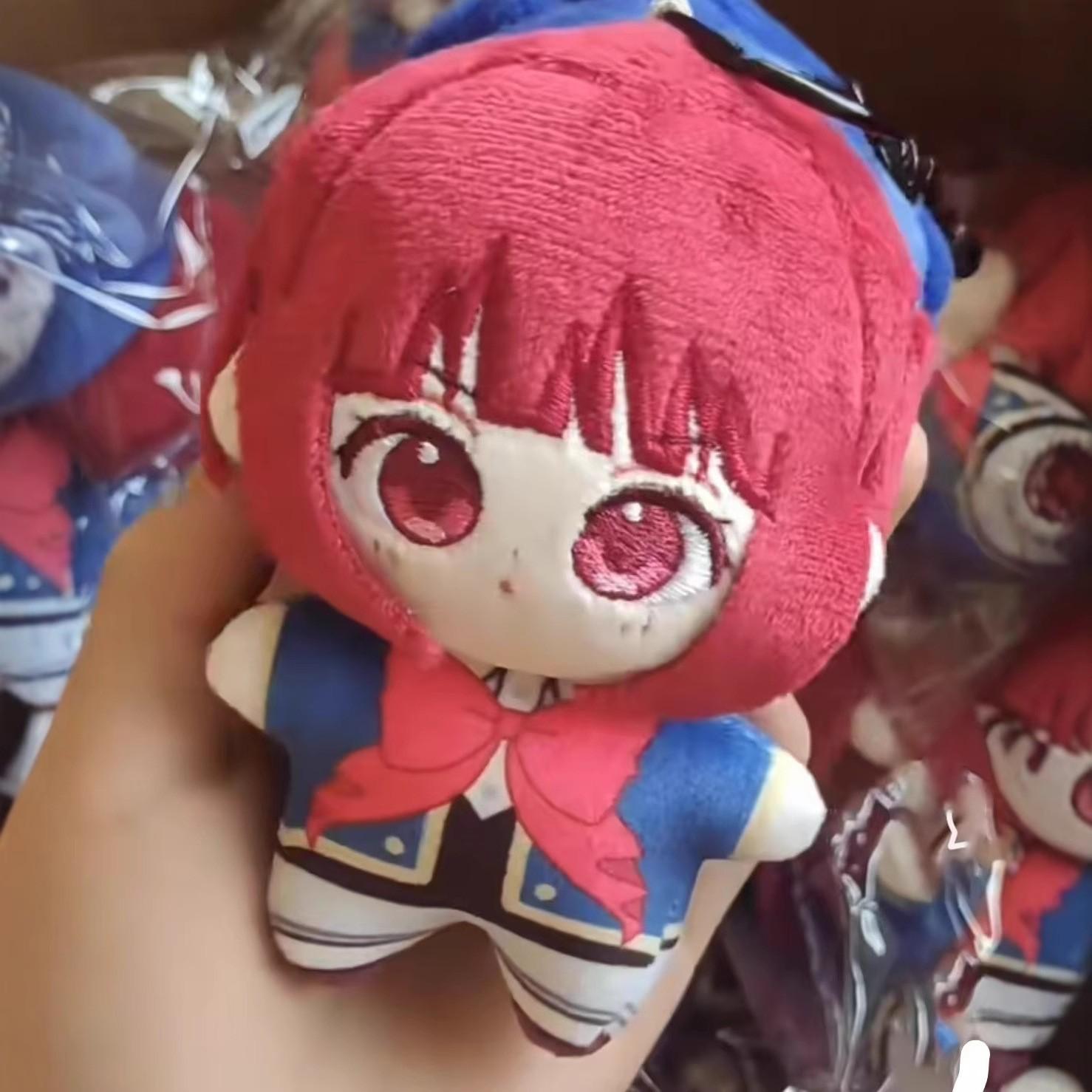 Oshi No Ko Anime Arima Kana 10cm Pluche Pop Knuffel Zachte Knuffel Sleutelhanger Hanger Schattige Verzamelaarscadeau Voor Game Anime Fans 10cm