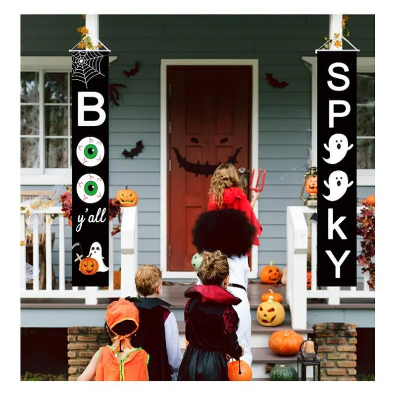 Halloween Couplets Hanging Flags Door Banners Flags And Outdoor Decorations