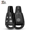 4 Buttons Remote Car Key Shell Uncut Blade Replacement For 2003-2007 Saab 9-3 Sport Sedan Convertible Sport Combi Wagon