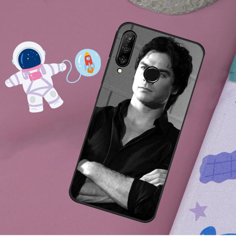 Damon Salvatore Vampire Diaries For Huawei Nova 12s 12i 11i 8i Y73 Y72 Y61 Y91 Y90 Y70 Y60 9 10 SE P30 P40 Lite P60 Pro Case