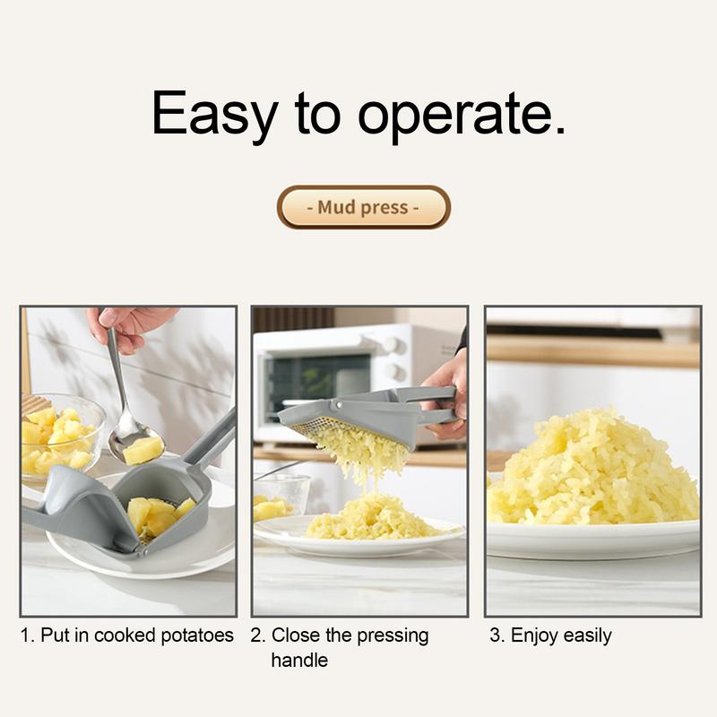 kitchen manual potato masher vegetable and fruit press lemon manual juicer vegetable juicer sturdy kitchen cooking masher tool