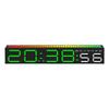 Creative LED Sound-Activated Alarm Clock with Tabletop Design 5517