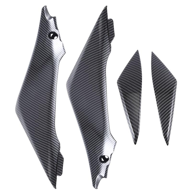 A28G-Carbon Fiber Color Motorcycle Gas Tank Side Cover Spare Parts Accessories Fairing For SUZUKI GSX-R GSXR 1000 2005-2006 K5 K