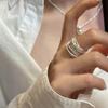 Verstellbare Überkreuzringe Verschlungene Ringe Modische Verdrehte Kreuze Wickelringe Verstellbare Kupferringe Schmuck für Frauen