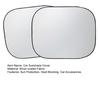 2Pcs Car Windshield Sunshade UV Rays Sun Protection Heat Blocking Foldable Universal SUV Truck Automotive Front Window Sun Visor Protector Cover