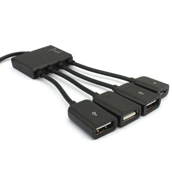 Practical OTG Hub Converter Compatible Portable Data Transmission Widely