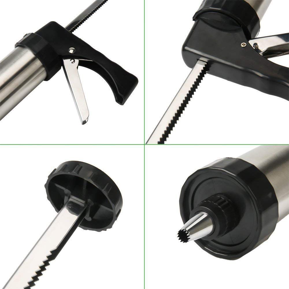 Dolce di pasta frolla fondente fai da te con 13 lame e 8 beccucci per sac à poche Strumento per pasticceria Pressa per biscotti Macchina per fare biscotti Biscottiera