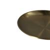 Retro Metal Gold Kitchen Fruit Round Serving Dish Kitchen Tableware Cake Tray Dining Plate