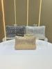 Luxury Rhinestone Lady Evening Clutch Bag With Lock Closure For Formal Events