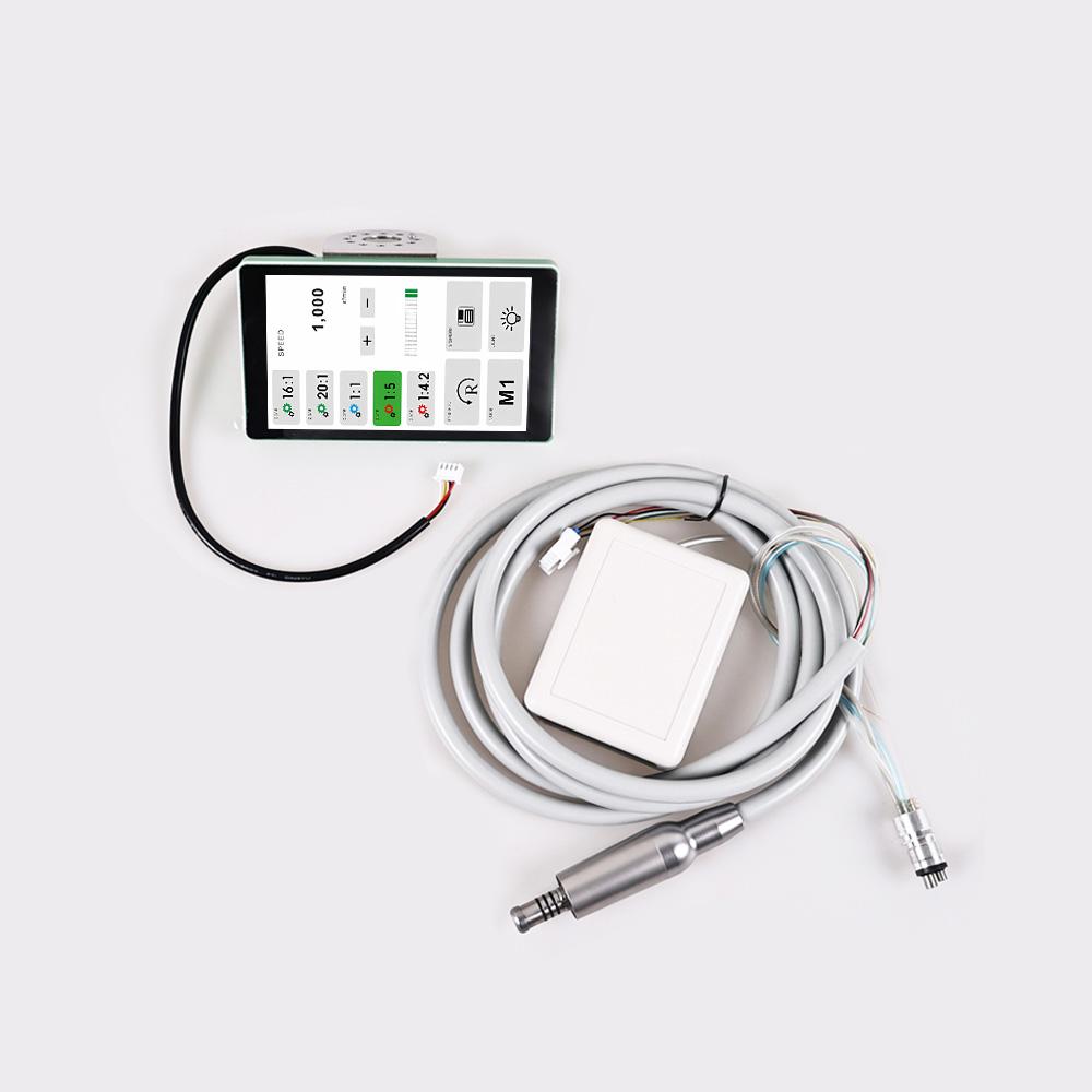 Dental Full Touch Color Screen Brushless Micromotor Built-in Electric Motor Micro Power Multiple Modes Dentist Equipment