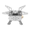 Foldable Camping Stove Light Weight Four Legged Design Safe Portable Backpacking Stove with Hose