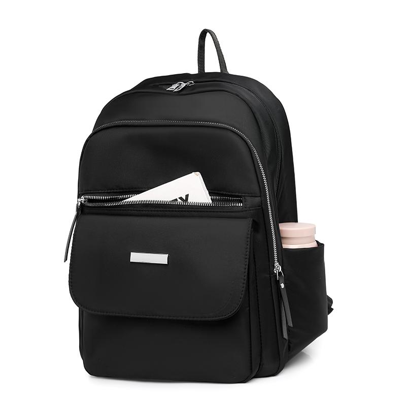 Women's Solid Color Backpack Lightweight Large Capacity Backpack