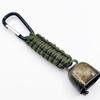 Outdoor Camping Warning Bell with Paracord Keychain Lanyard