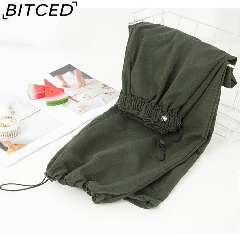BITCED Quick-Dry Workwear Trousers for Women Summer/Autumn High-Waisted Wide-Leg Slimming Casual Trousers