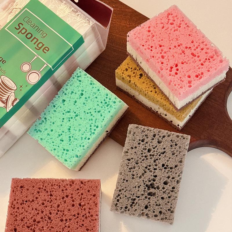 Magic Eraser Scouring Sponge & Pot Brush