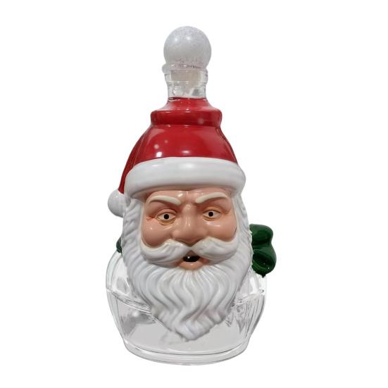 

Santa Whiskey Decanter Funny Christmas Wine Decanter Holiday Gifts for Father Husband Boyfriend Brother 350ml