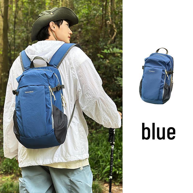 Men's Large Capacity Outdoor Backpack - Lightweight, Casual for Hiking, Travel, Cycling, School, and Laptop Use