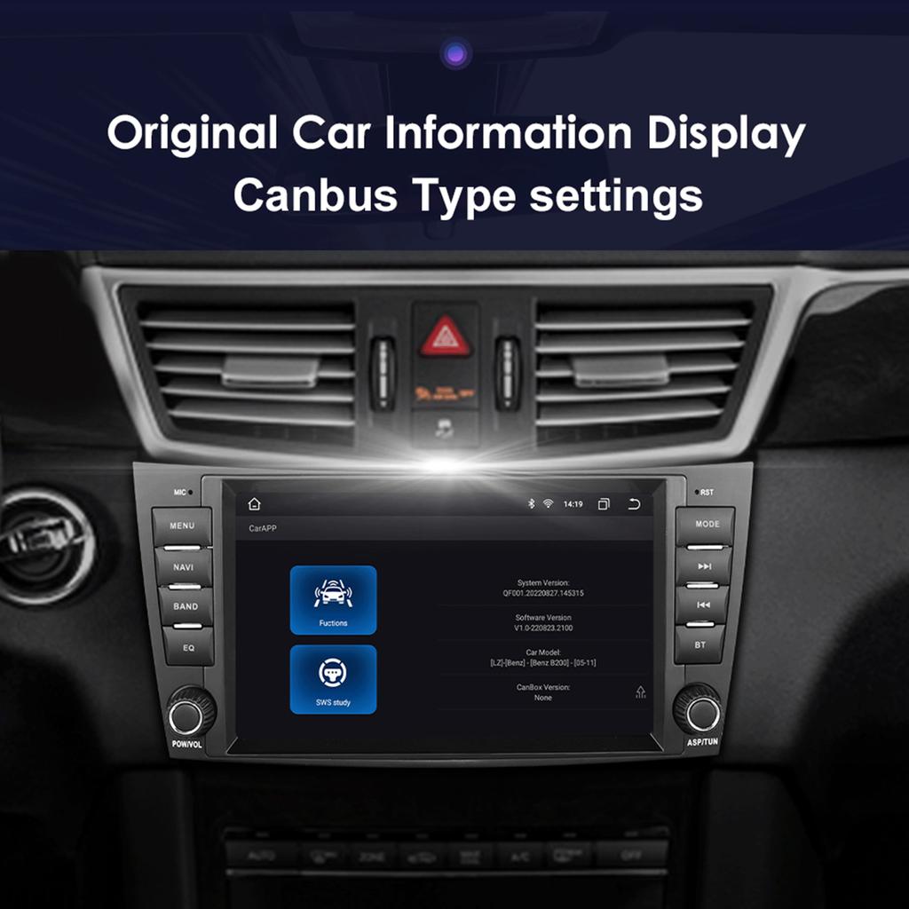 Hizpo 7" RDS Intelligent AI System Wireless CarPlay Android Auto Radio for Mercedes Benz CLK W209 W203 W463 W208 4G Car Multimedia GPS 2din Autoradio