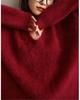 Women's High-End French V-Neck Sweater – Soft, Long-Sleeved, Solid Color Knitwear for Autumn & Winter, Loose Fit, Trendy Style.