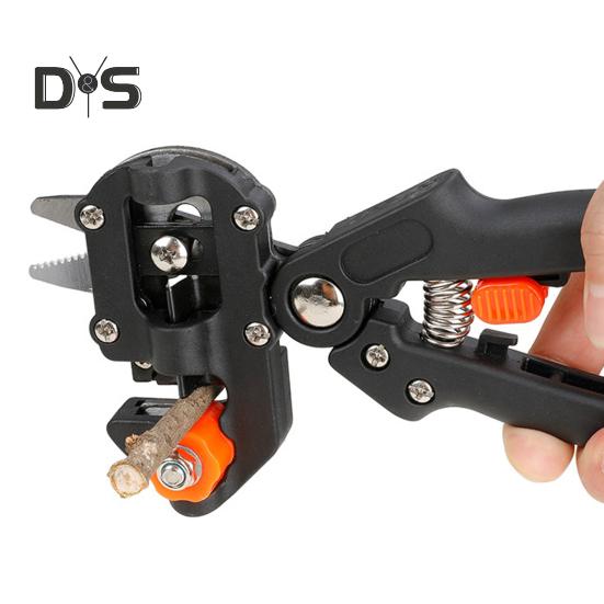 Foarfecă Profesională pentru Altoire Plante 2-în-1 Instrument de Grădinărit pentru Altoire Foarfecă de Tăiat pentru Uz Intens pentru Tăierea Florilor Pomilor Fructiferi Arbuștilor