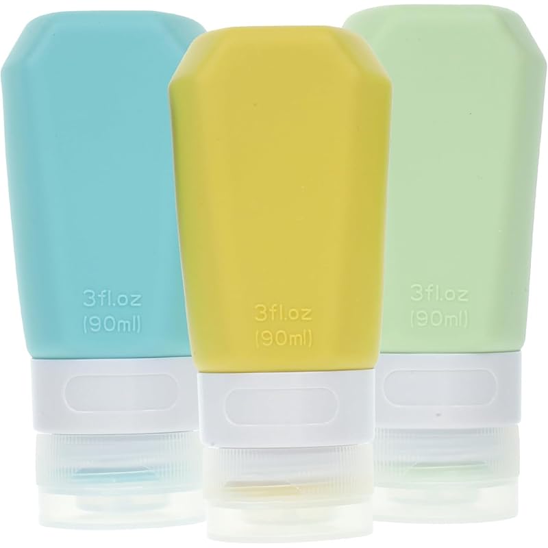 

[Flight attendant recommendation] Travel bottle 3 travel sets Japanese style Refillable bottle 2025 new model refill container 90ML lotion Leak proof