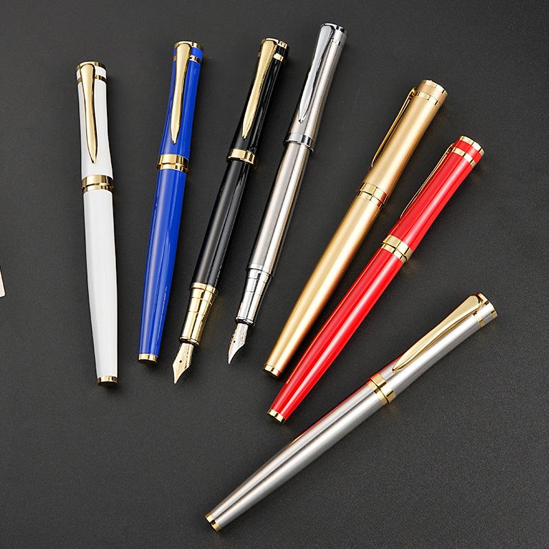 Zestaw długopisów metalowych Office Signature Business Gift Practice Writing Ink Bag Długopis