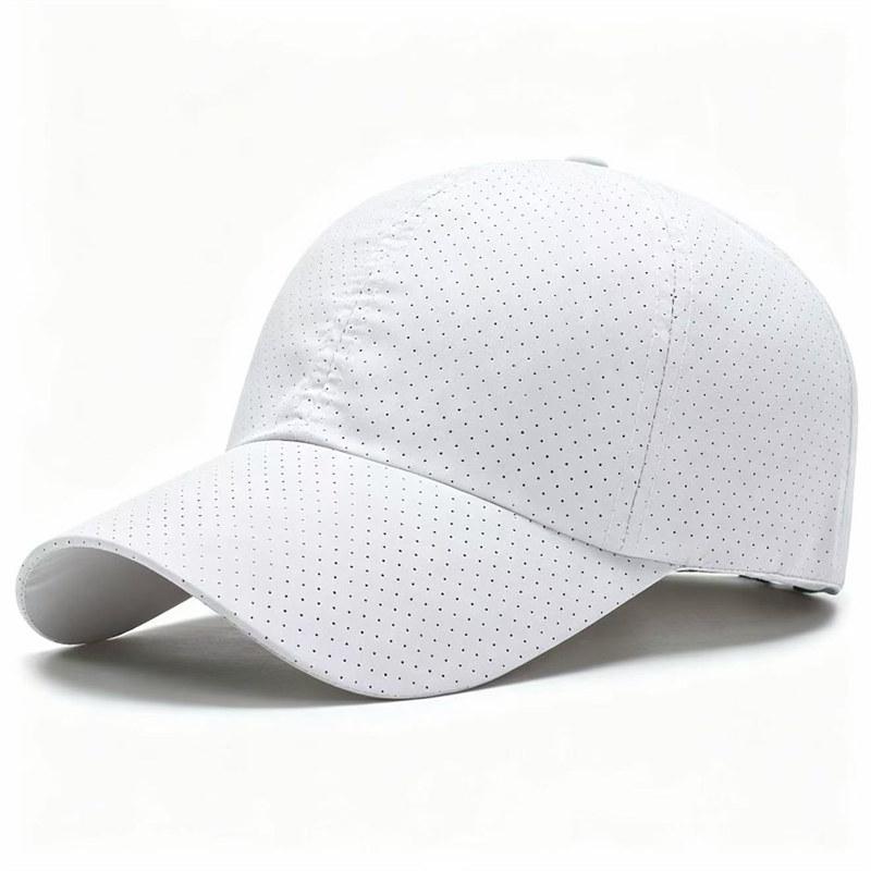 Ultra-thin Quick-drying Breathable Baseball Cap for Men Women Sports Caps Pure Color Sun Hats GZW