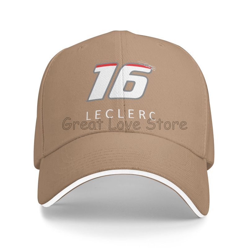 Charles Leclerc Grafiskt Tryck Basebollkeps Unisex Sommar Utomhus Solskydd Hinkhattar Snapback Keps Pappa Hatt