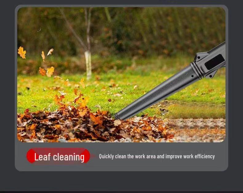 High-Power Rechargeable Lithium Battery Blower and Vacuum Cleaner Combo