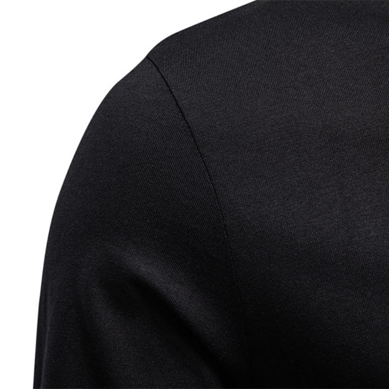 Polo Ralph Lauren 2025 Høst Ny Herre Broderi Casual V-hals Langermet T-skjorte Slim Fit Base Skjorte Ren Bomull T-skjorte Topp for Menn