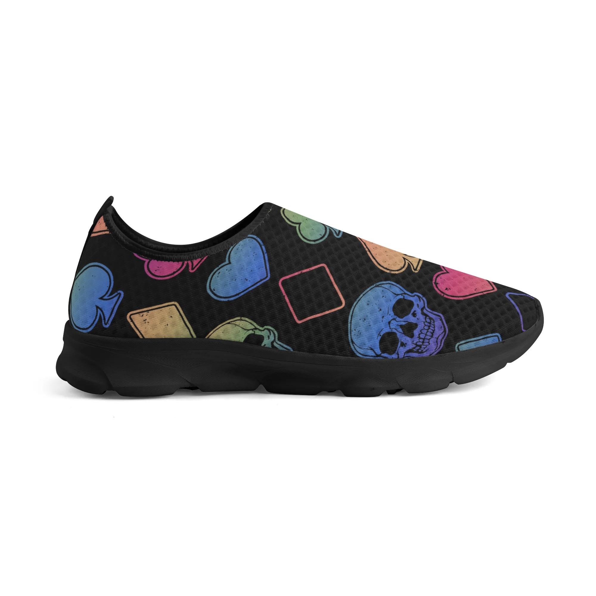 

Daily Wear Running Shoes EU 36-48, Non Slip Mesh Sneakers, Lightweight Breathable Walking Shoes for Men Women 48