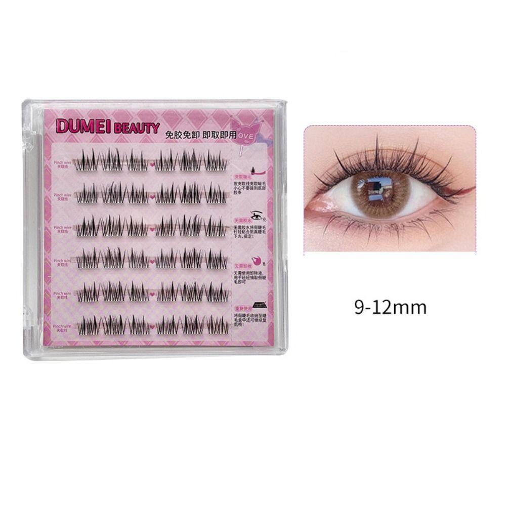 DIY Adhesive False Eyelashes Makeup False Eyelash Clusters Self-adhesive Lash Clusters Women/Girls