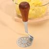 Acacia Wood Handle Stainless Steel Multifunctional Potato and Baby Food Masher
