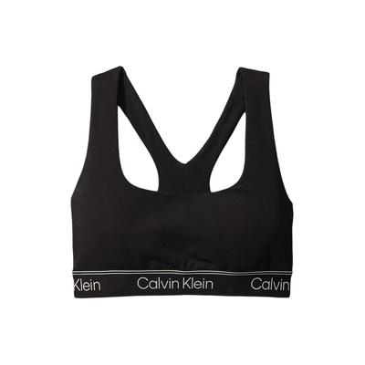 Letter Print Hollow Breathable Cool Seamless Comfortable Bra Women Underwear Space-Black QF7185-001